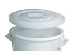 OUTLET Couvercle pour cuve ronde 50 litres blanc