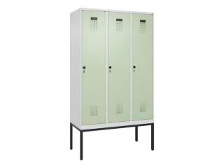 locker voor scheiding van kleding,HxBxD 2120x1200x500mm,3vak - 2