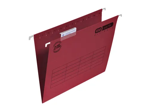 Hangmap Elba Verticfile Ultimate A4 V-bodem rood