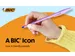 balpen Cristal Medium pastel doos van 20 stuks assorti
