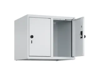 opzetkast,v. locker,2vak.,vak B 300mm,HxBxD 500x600x500mm,draaigrendel - 1
