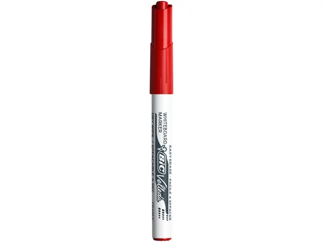 Whiteboardmarker Bic Velleda 1741 rond medium rood