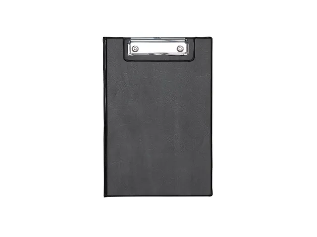 Klembordmap MAUL A5 staand met penlus PVC zwart