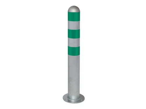 Afzetpaal,v. laadzuilen,Halve kogelkop,HxØ 800x108mm