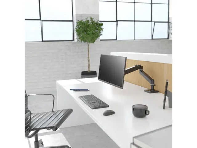 Ergotron LX Pro Series 45-708-292 flat panel Monitorarm Zwart