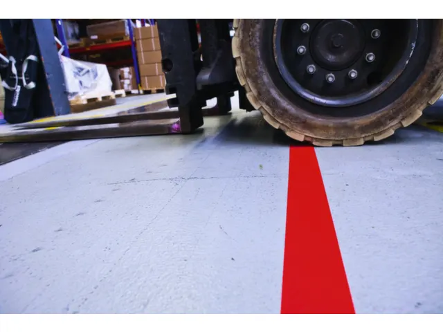 tape,vinyl,rood,band LxB 25mx75mm,met antislip-eigenschappen