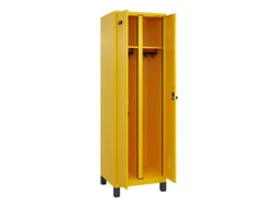 locker voor scheiding van kleding,HxBxD 1950x600x500mm,2vak