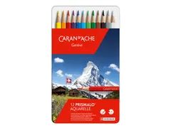 Kleurpotloden Caran d'Ache Prismalo 12 stuks assorti