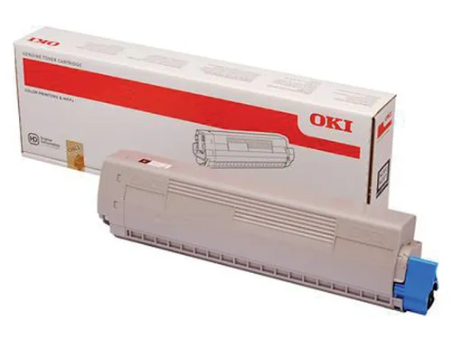Toner Oki 45862840 zwart