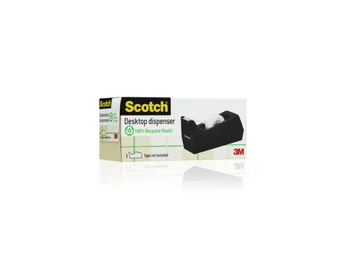 Plakbandhouder Scotch C38 verzwaard zwart