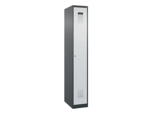 locker voor scheiding van kleding,HxBxD 1850x300x500mm,1vak