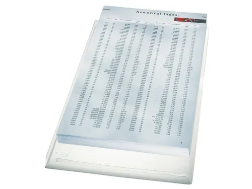 Insteekmap L-Model Leitz 4056 A4 Pvc 0.17mm Expansievouw