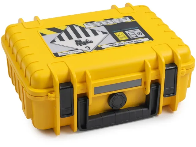 Lithium-Ion Koffer - Opladen En Vervoeren geel 4,1 liter