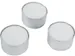 Theelichtjes 8H Wit Zak 50 Stuks