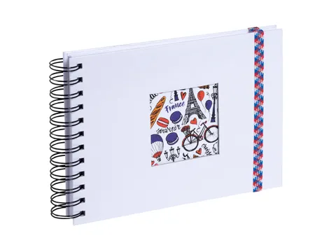 Fotoalbum 50 Pagina's 23x16cm French'Class Wit