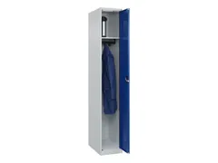 locker,HxBxD 1850x300x500mm,1vak,vak B 300mm,cil.-slot,staand op vloer