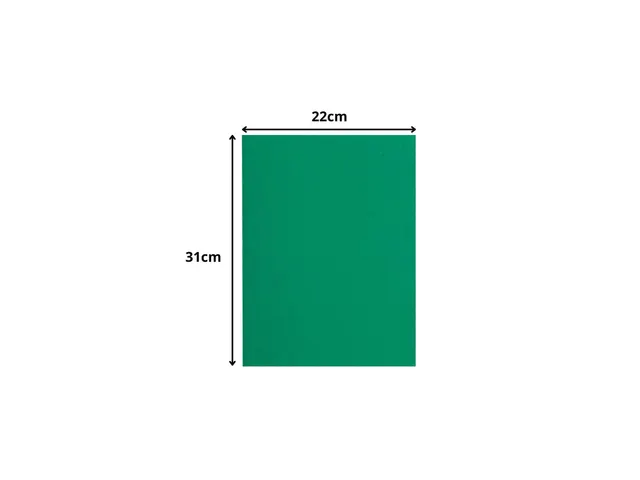 Vouwmap Exacompta Flash A4 80gr groen 100 Stuks