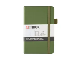 Notitieboek Sakura hard cover pocket lijn dennennaald 90x140mm - 5