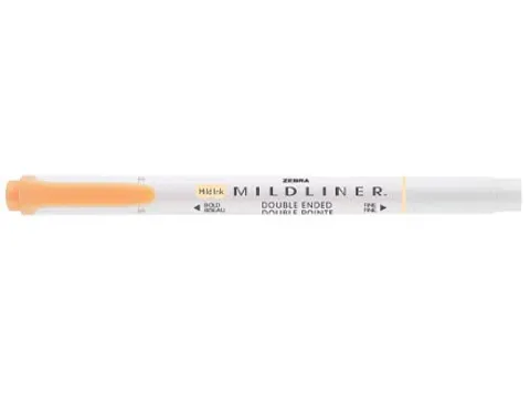 MILDLINER markeerstift oranje dubbele punt
