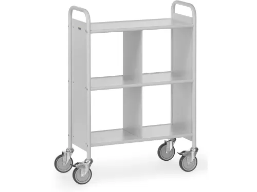 Dossierwagens 4872 150kg 720x350mm 2x2 Vakken Ral7035