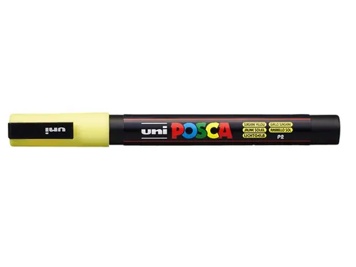 Verfstift Posca PC3M Fijne punt 0,9-1,3mm Zonnegeel