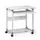 Mobiele PC tafel,HxBxD 770x750x530mm,2legborden