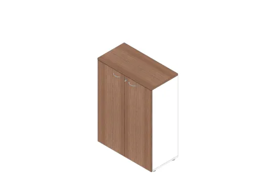 Kantoorkast Romp Wit Front Canaletto-Hout bxdxh 900x450x1232mm