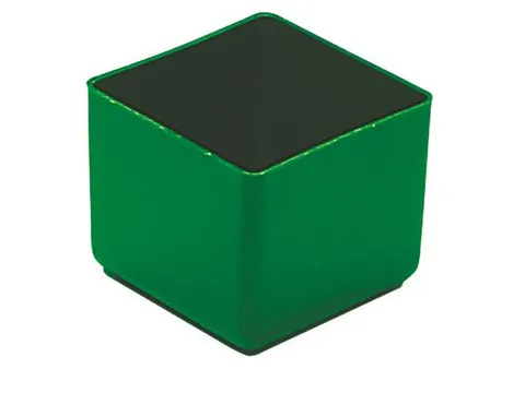 Bacs de rangement HxLxl 40x49x49mm vert