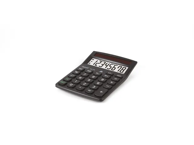 Calculatrice Rebell ECO 310 BX noir 8 digit Blaue Engel