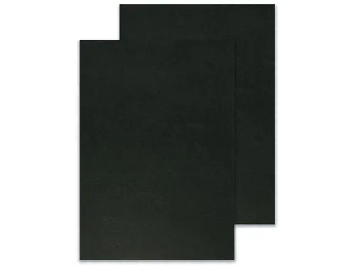 Voorblad A4 Zwart Lederlook 250 Grams Pak 100 Stuks