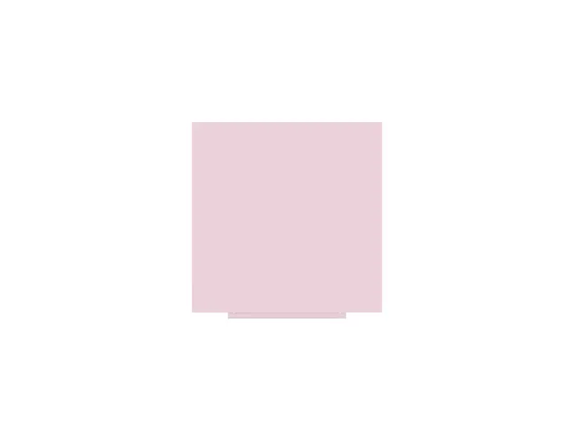 Tableau blanc Rocada Skincolour 100x100cm rose laqué
