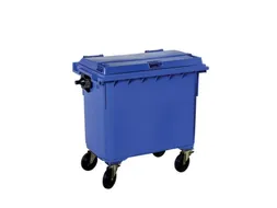 Contivia 4,vuilnisbak 4wielen 770 L blauw