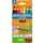 Kleurpotloden BicKids Multi Surface + puntenslijper assorti 6 stuks