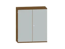 Kantoorkast 1150x1000x430mm Decor Romp Noten Decor Front Lichtgrijs