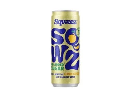 Frisdrank Lemon Ginger BIO Blik 25CL Pak van 12 Stuks