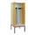 PBM-locker met bank,HxBxD 2120x800x815mm,2vak,vak B 400mm