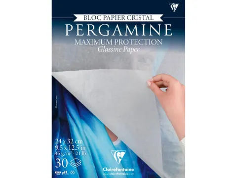 Tekenblok Paint On 24cmx32 pergamijnpapier 30v 45gr