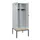 locker met bank,voor scheiding van kleding,HxBxD 2120x800x815mm,2vak