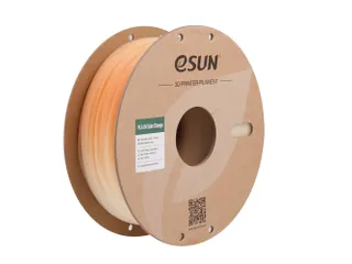 eSUN 3D printer Filament PLA-UV Color Change 1,75 mm Oranje 1kg - 1
