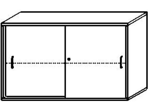 Schuifdeurkast 770x1200x430mm Decor Romp Esdoorn Decor Front Beuken