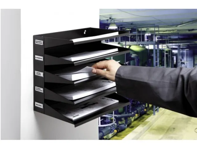 Sorteerrek 5 Vakken Zwart