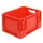 Stapelkrat Pp Hxlxb 220X400X300Mm 20L Rood