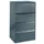 fichekast,HxBxD 1045x433x590mm,1baan,romp RAL7021,front RAL7021