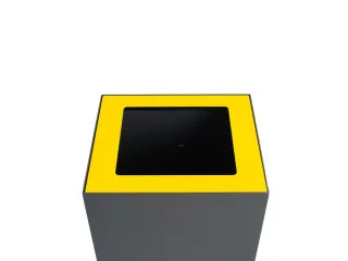 V-Part Top voor Modulaire Afvalbak 85 en 90 L Geel - 1