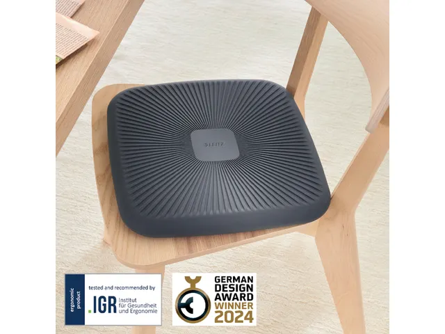 Wiebelkussen Leitz Ergo donkergrijs