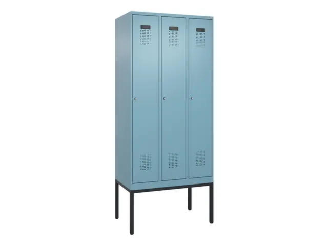 locker voor scheiding van kleding,HxBxD 2120x900x500mm,3vak