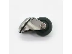 Inox Zwenkwielsteun CA410/343 51mm
