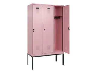 locker,HxBxD 2120x1200x500mm,3vak,vak B 400mm,draaigrendel - 1