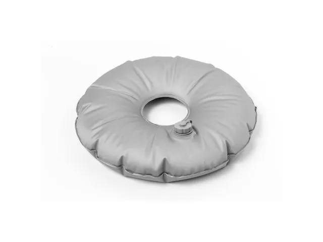 Drapeau de plage Alu Wind Set complet Impression "SIGN IN HERE" Gris