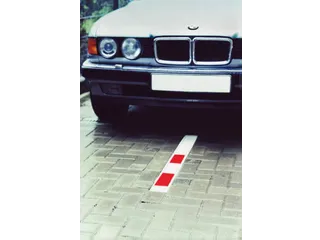 Verdwijnende Afzetpaal H 1000Mm Vierkant 70X70Mm Kantelbaar Vloerbak - 2